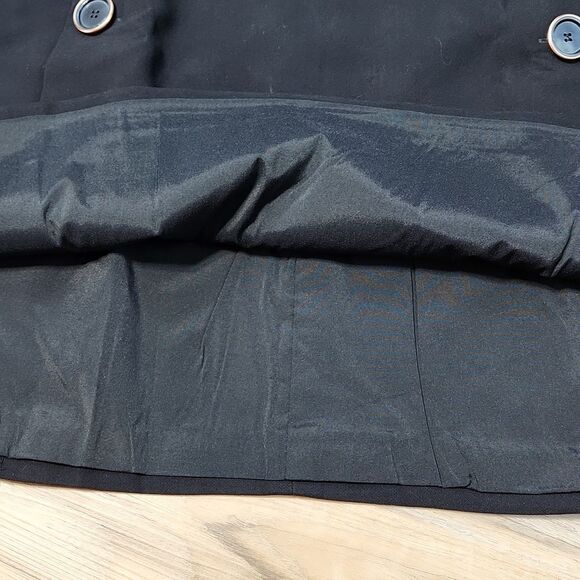 🔸️🔺️NWT Catherine Malandrino Black Buttoned Front Skirt w/Pockets Size 10 - Picture 7 of 10